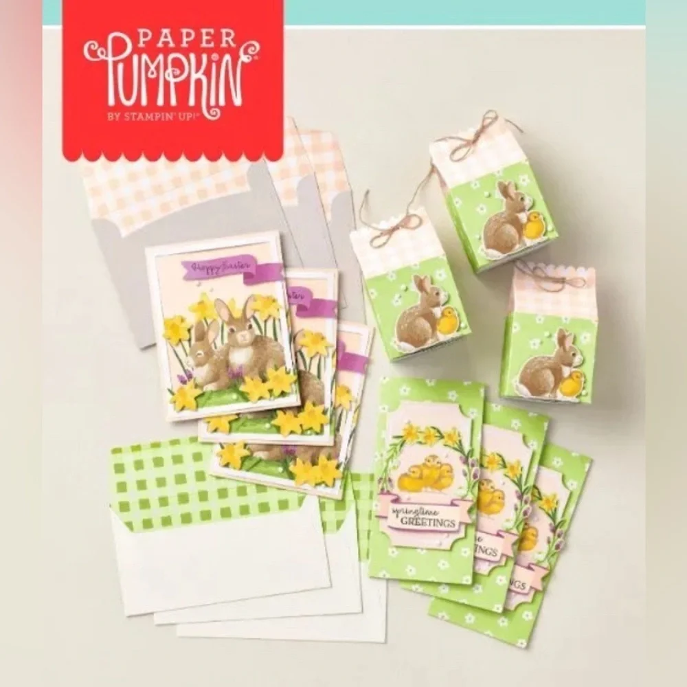 Stampin' Up! - NEW - Sweet Springtime: February 2024 Paper Pumpkin Kit